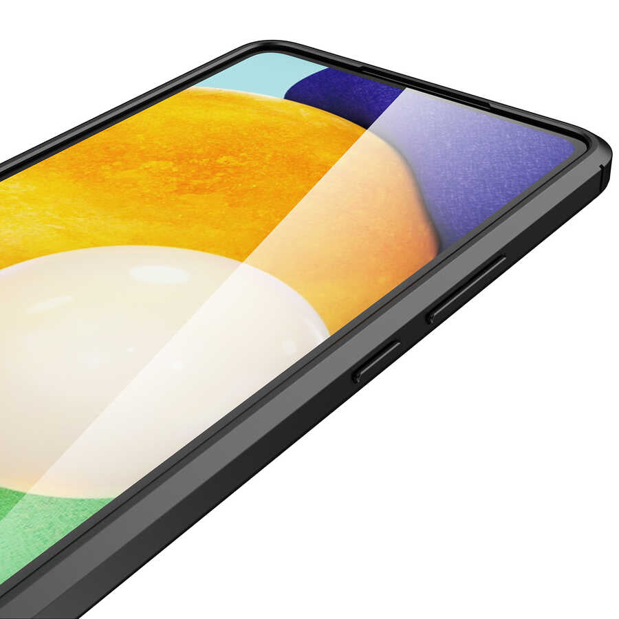 Galaxy A33 5G Kılıf Zore Niss Silikon Kapak Siyah