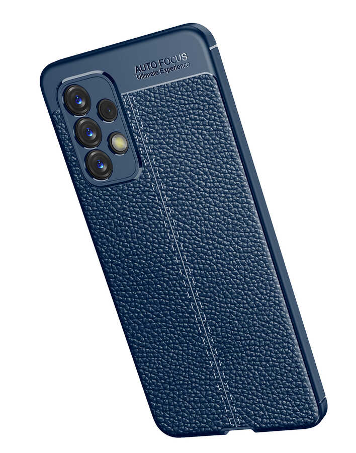 Galaxy A33 5G Kılıf Zore Niss Silikon Kapak Lacivert