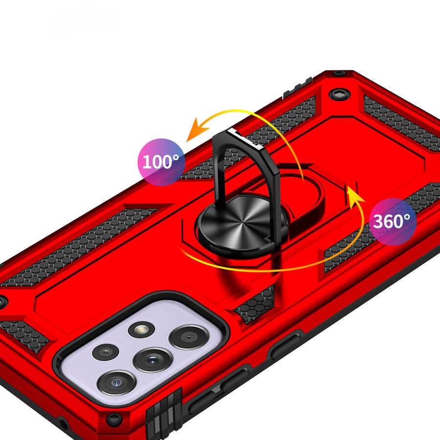 Galaxy A33 5G Kılıf Zore Vega Kapak Rose Gold