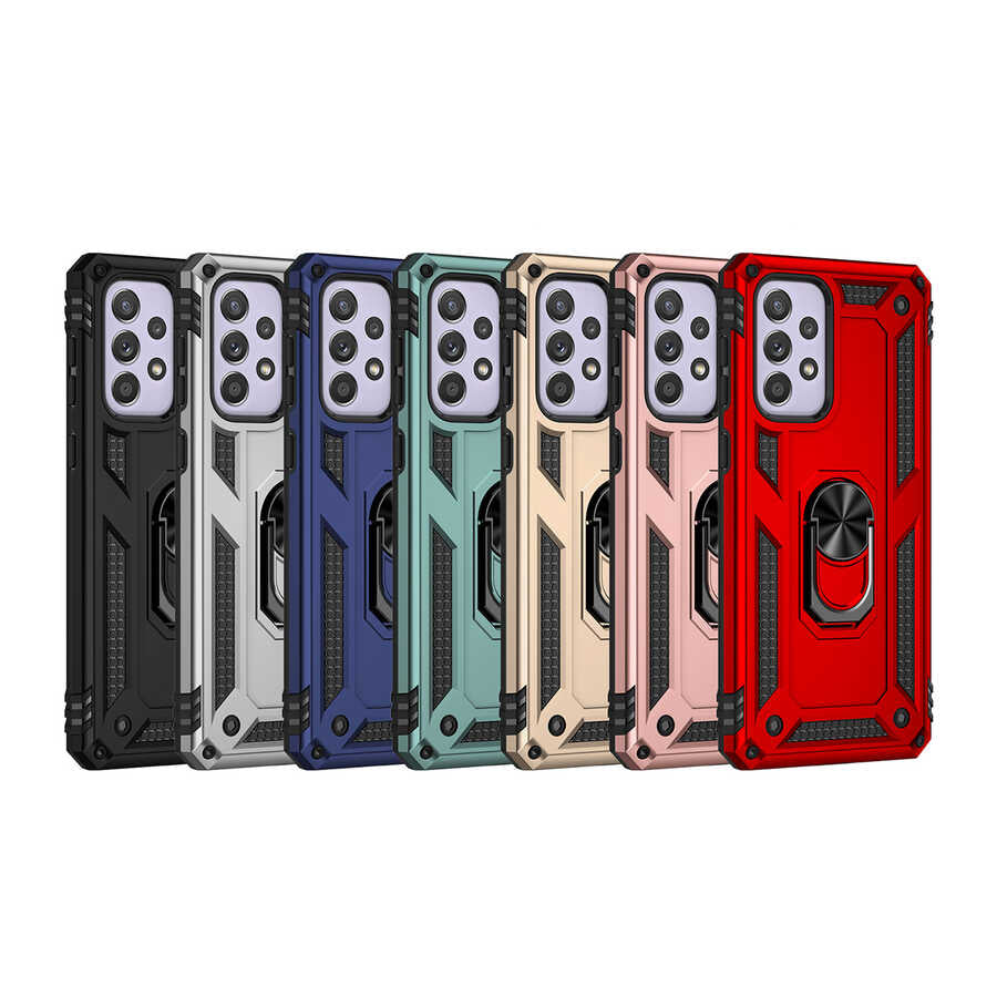 Galaxy A33 5G Kılıf Zore Vega Kapak Siyah