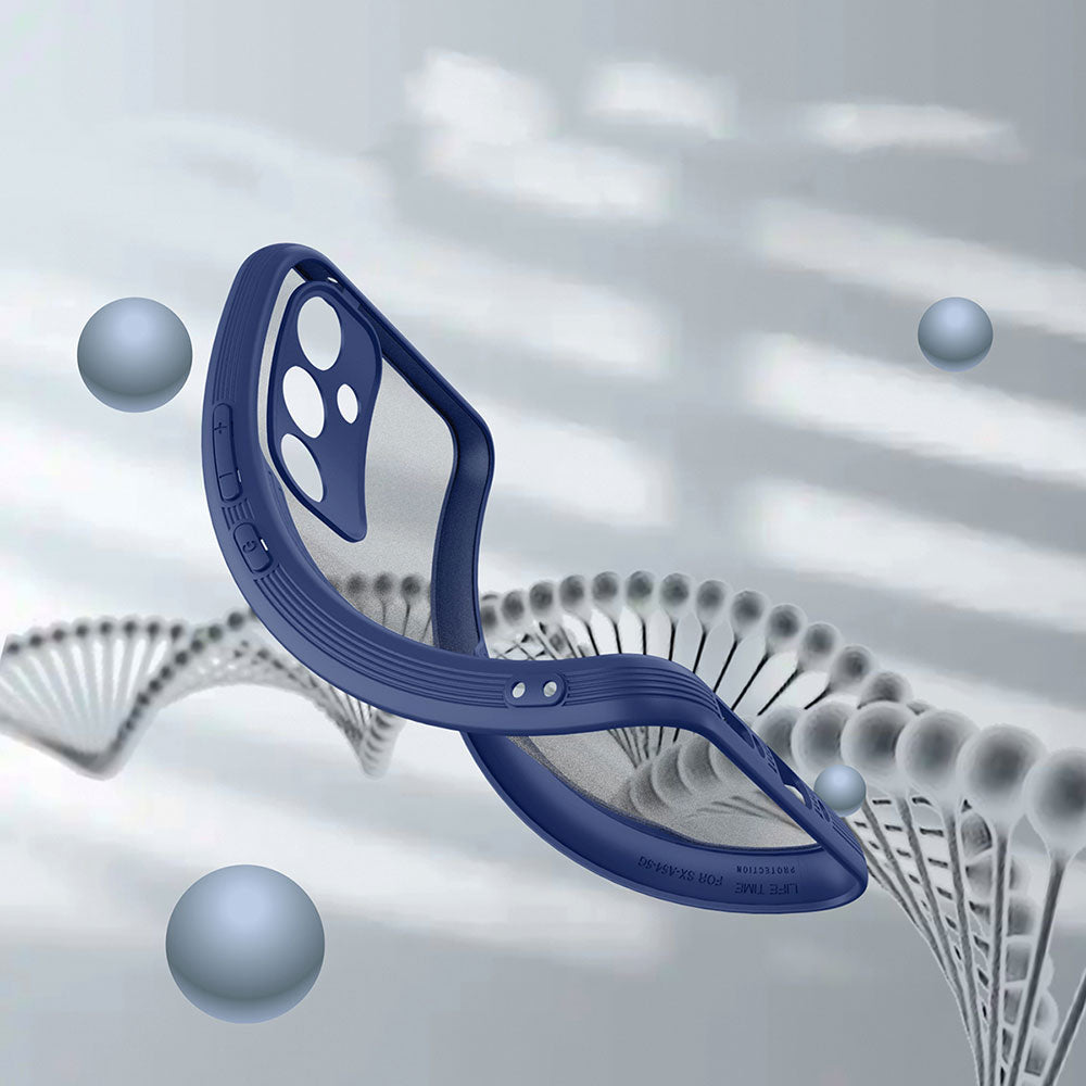 Galaxy A34 Kılıf Zore Parfe Kapak Lacivert