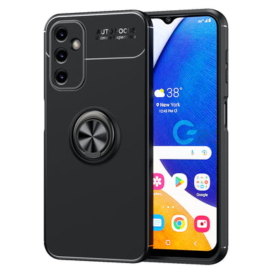 Galaxy A34 Kılıf Zore Ravel Silikon Kapak Siyah