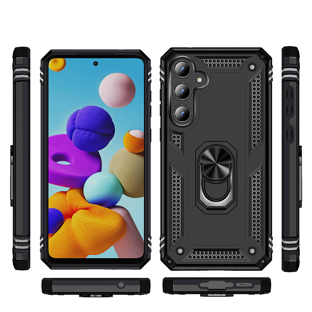 Galaxy A35 Kılıf Zore Vega Kapak Kırmızı