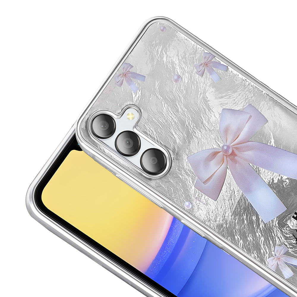 Galaxy A36 Kılıf Desenli Zore Mep Kapak Gold Leopar