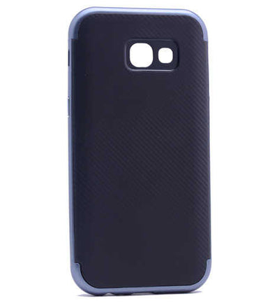 Galaxy A5 2017 Kılıf Zore İnce Mono Karbon Silikon Kapak Gold