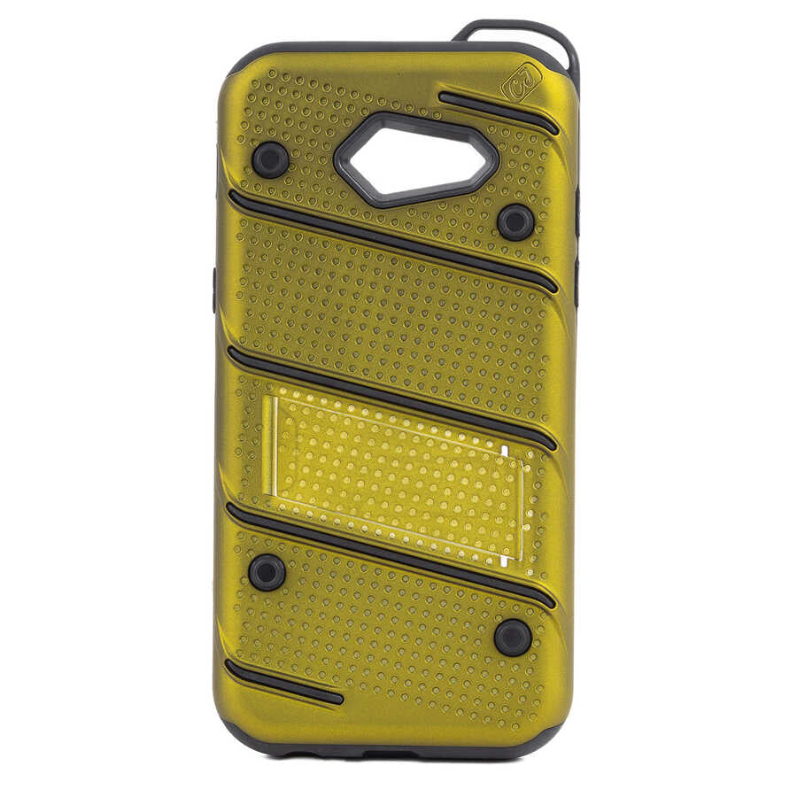 Galaxy A5 2017 Kılıf Zore İron Kapak Yeşil