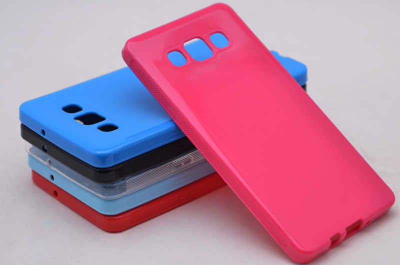 Galaxy A5 Kılıf Zore Süper Silikon Kapak Renksiz