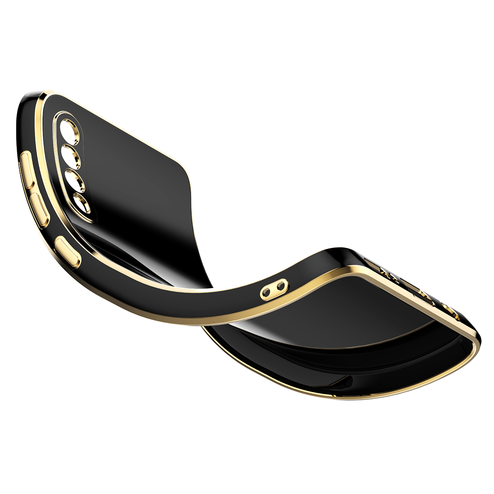 Galaxy A50 Kılıf Zore Bark Kapak Mavi Açık