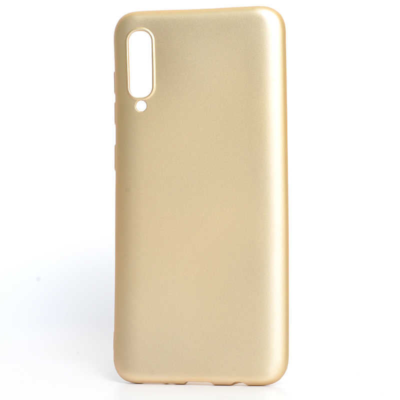 Galaxy A50 Kılıf Zore Premier Silikon Kapak Gold