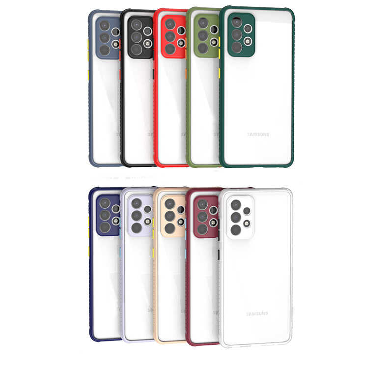 Galaxy A52 Kılıf Zore Kaff Kapak Siyah