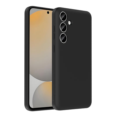 Galaxy A55 Kılıf Kamera Korumalı Kartlık Hazneli Zore Vitra Kapak Gri