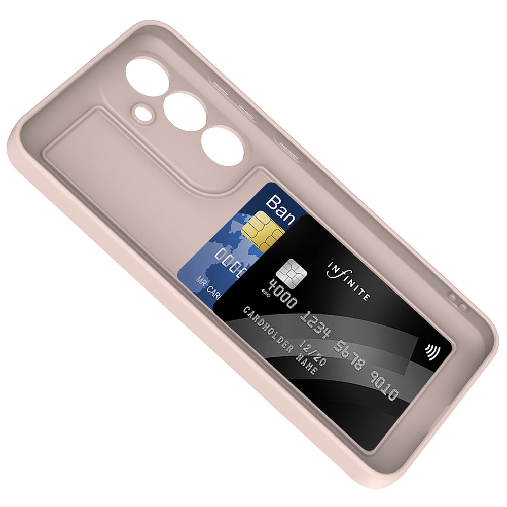 Galaxy A55 Kılıf Kamera Korumalı Kartlık Hazneli Zore Vitra Kapak Lacivert