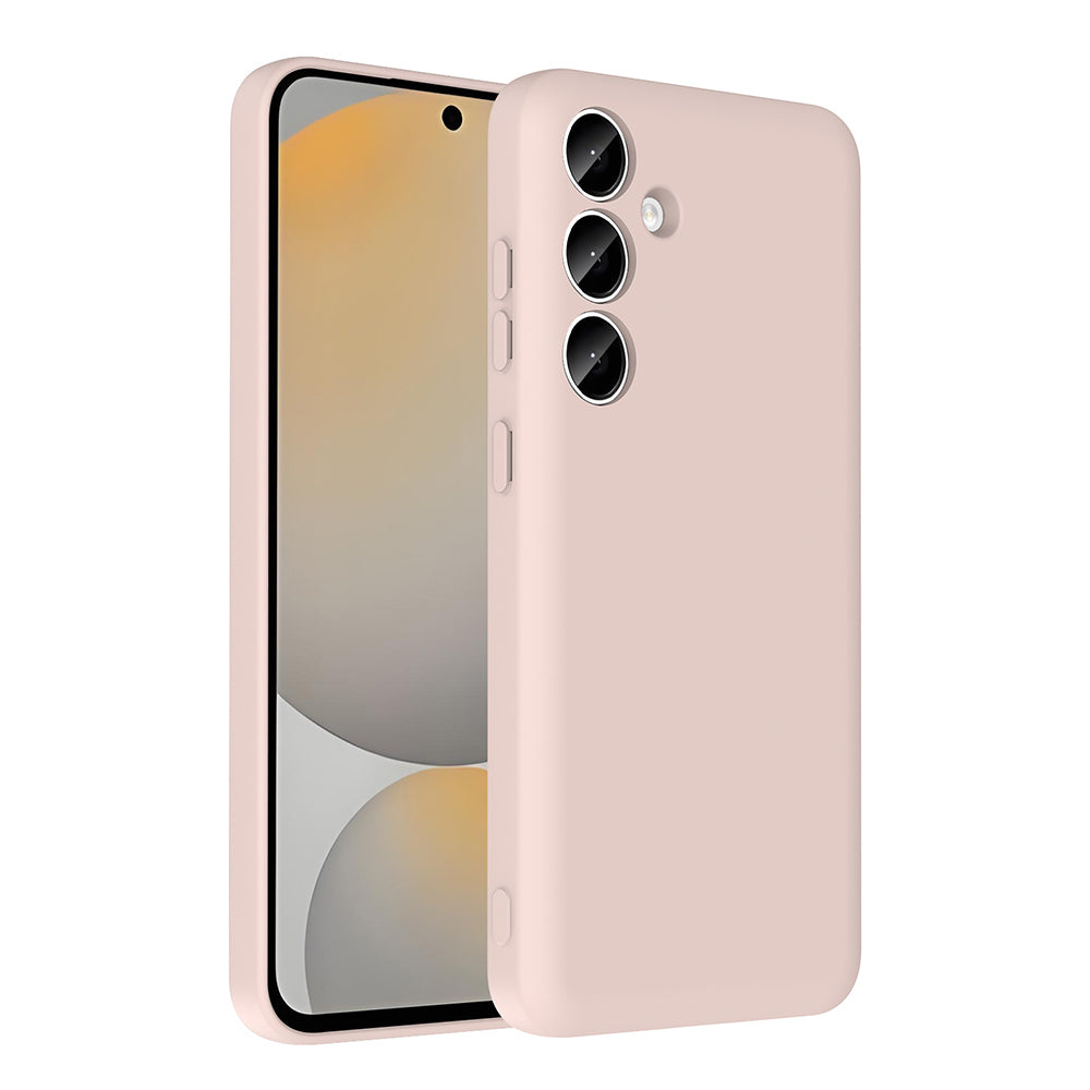 Galaxy A55 Kılıf Kamera Korumalı Kartlık Hazneli Zore Vitra Kapak Pembe