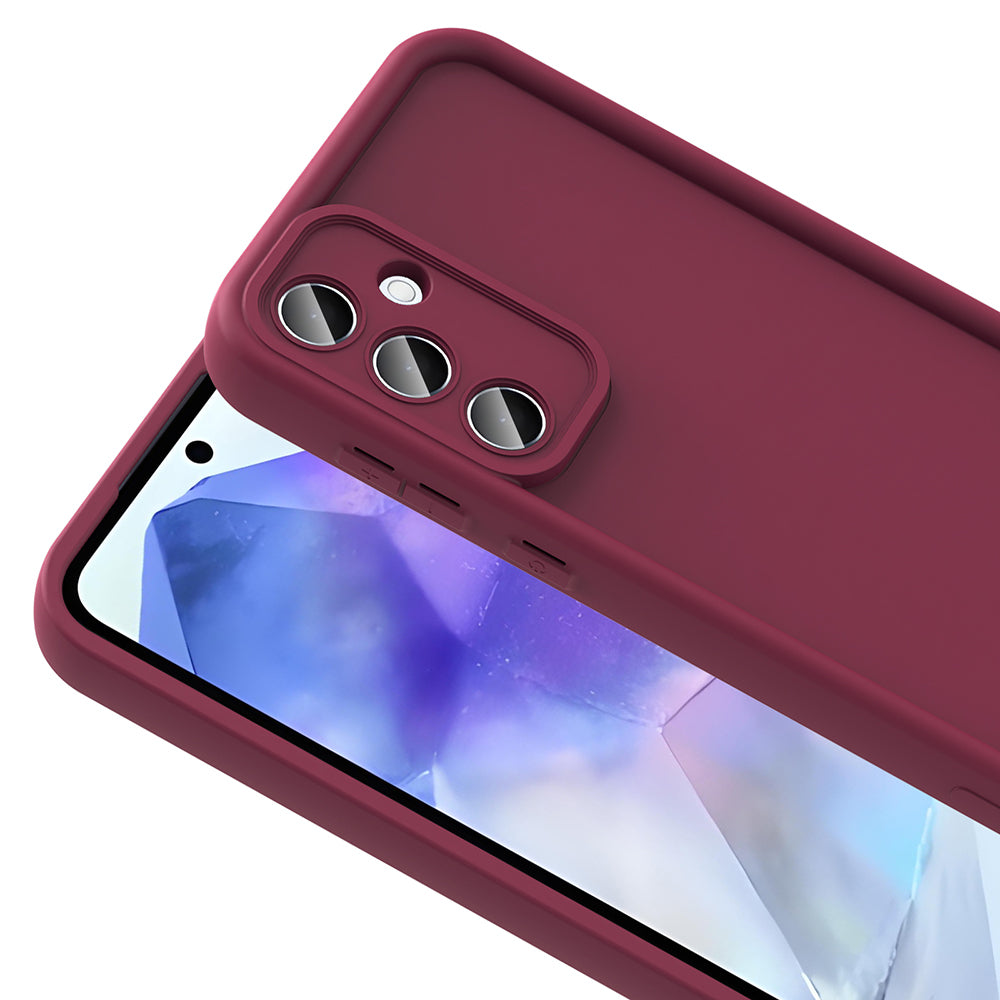 Galaxy A56 Kılıf Kamera Korumalı Zore Ananas Kapak Pembe