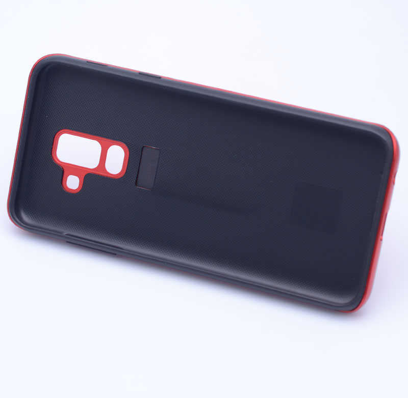 Galaxy A6 Plus 2018 Kılıf Zore Wave Standlı Mıknatıslı Kapak Mor