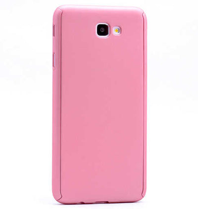 Galaxy A7 2016 Kılıf Zore 360 3 Parçalı Rubber Kapak Gri