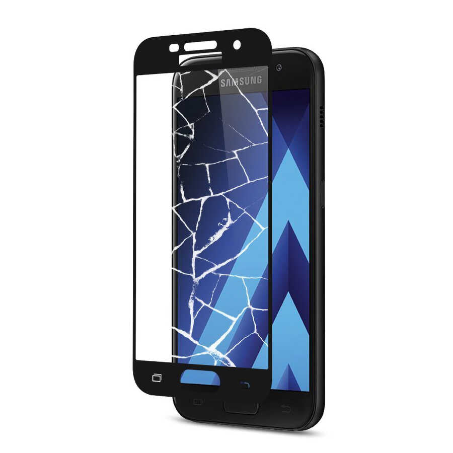 Galaxy A7 2017 Davin Seramik Ekran Koruyucu Siyah