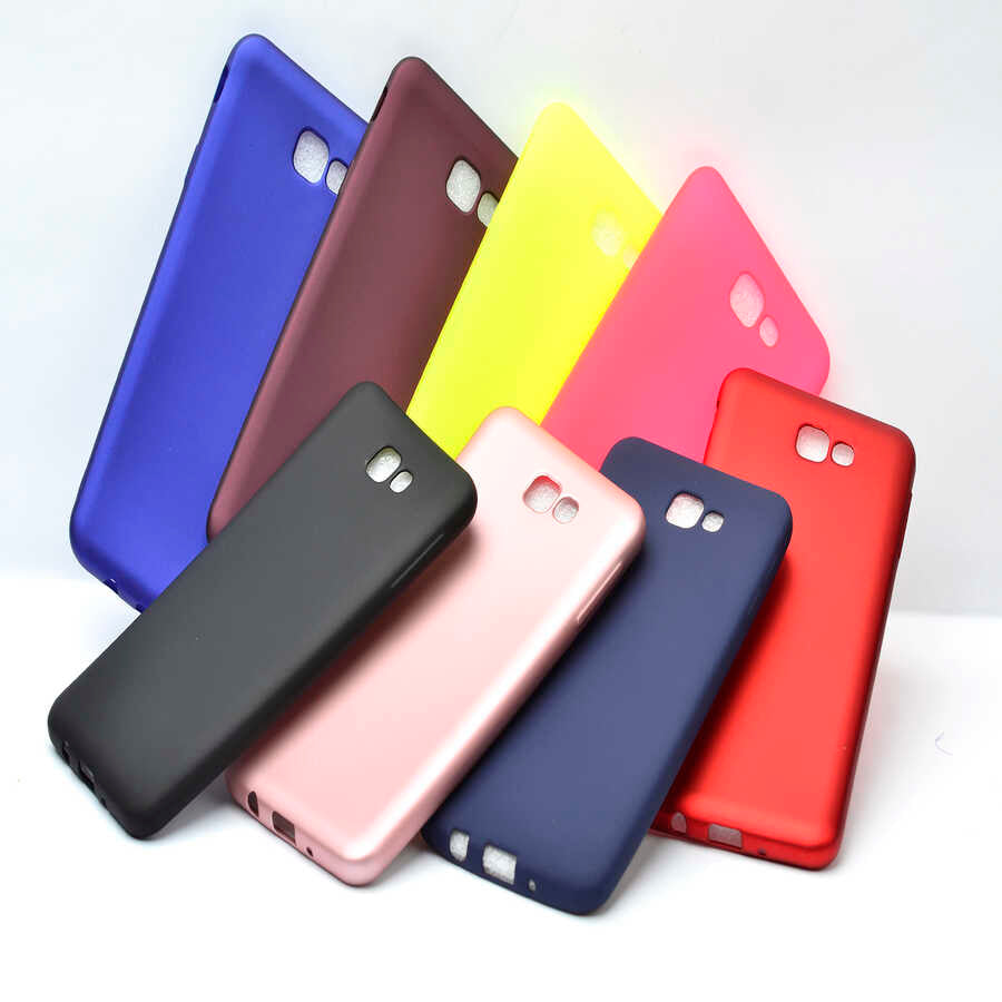 Galaxy A7 2017 Kılıf Zore Premier Silikon Kapak Mor