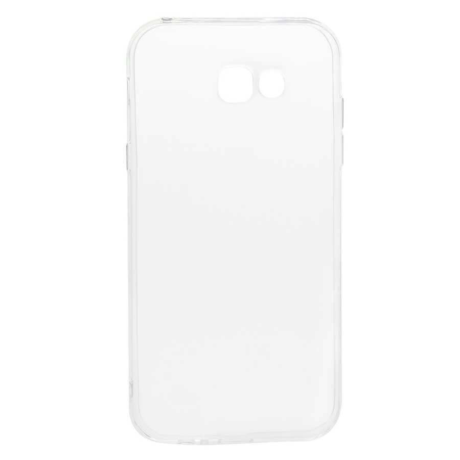 Galaxy A7 2017 Kılıf Zore Süper Silikon Kapak Renksiz