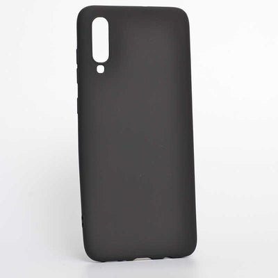 Galaxy A70 Kılıf Zore Premier Silikon Kapak Siyah