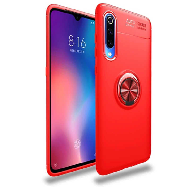 Galaxy A70 Kılıf Zore Ravel Silikon Kapak Siyah-Mavi