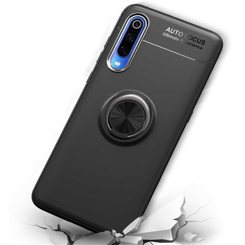 Galaxy A70 Kılıf Zore Ravel Silikon Kapak Siyah