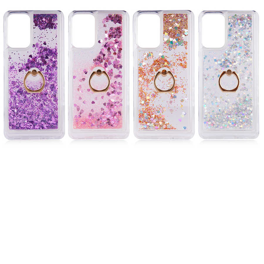 Galaxy A72 Kılıf Zore Milce Kapak Gümüş