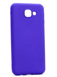 Galaxy A8 2016 Kılıf Zore Premier Silikon Kapak Mavi