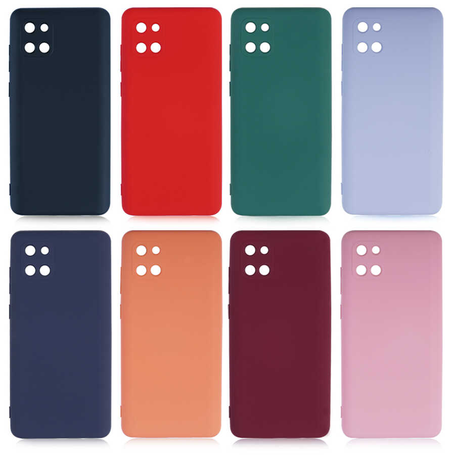 Galaxy A81 (Note 10 Lite) Kılıf Zore Mara Lansman Kapak Lacivert