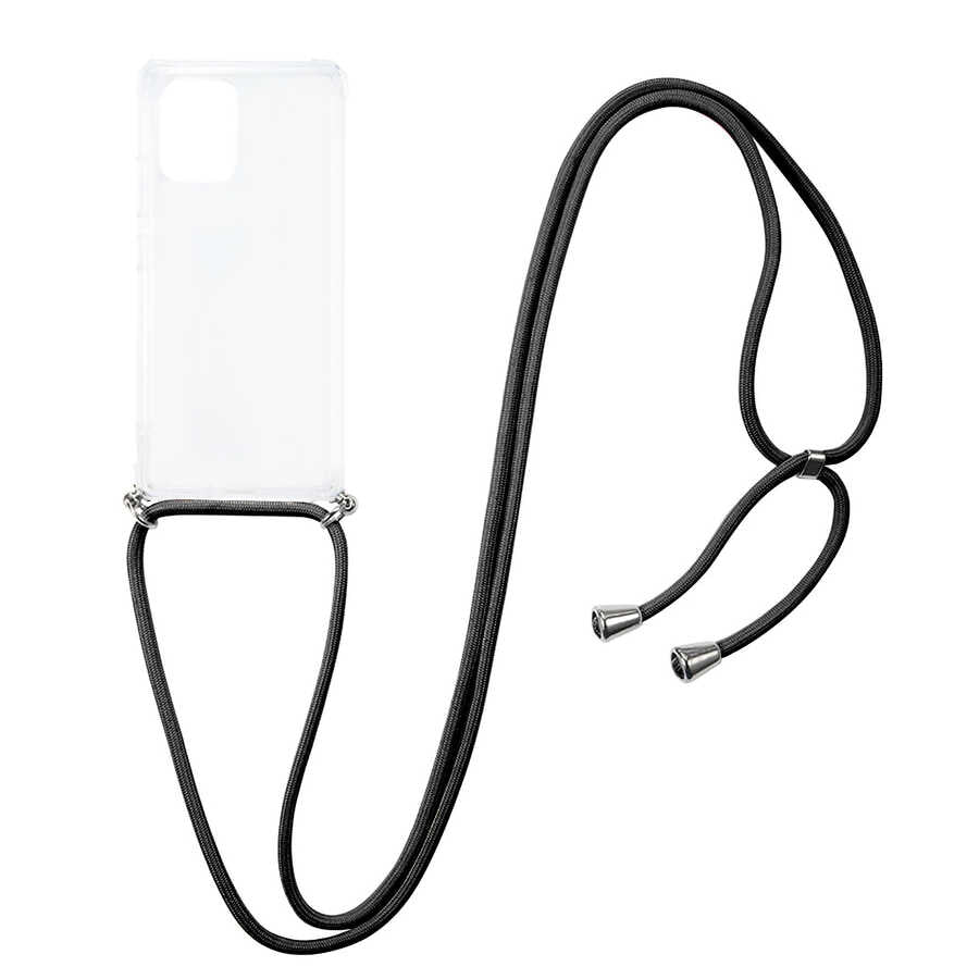 Galaxy A81 (Note 10 Lite) Kılıf Zore X-Rop Kapak Renksiz