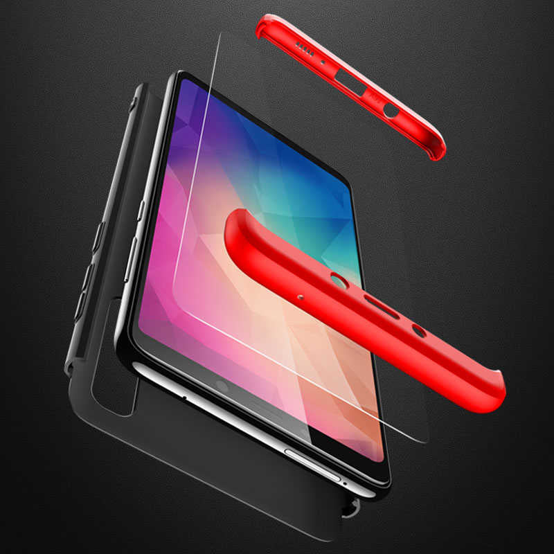 Galaxy A9 2018 Kılıf Zore Ays Kapak Mavi