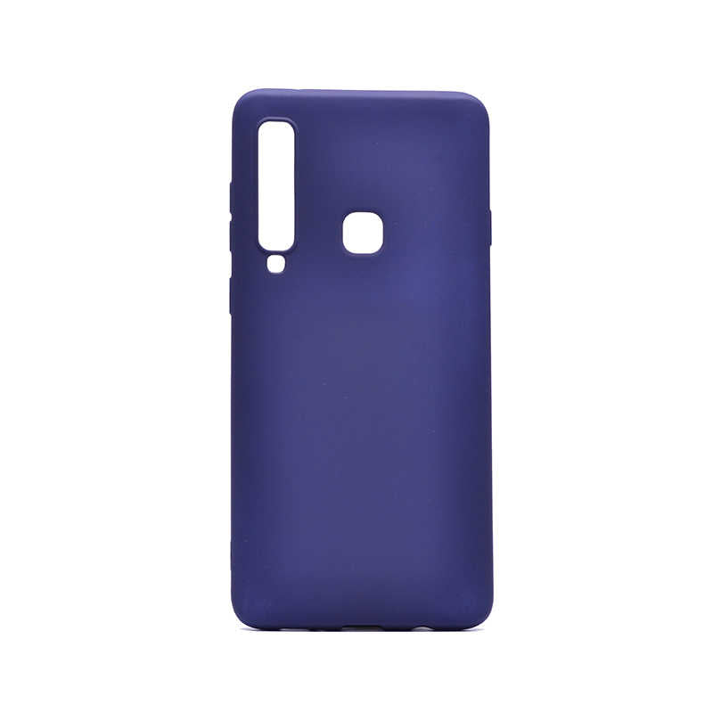 Galaxy A9 2018 Kılıf Zore Premier Silikon Kapak Lacivert