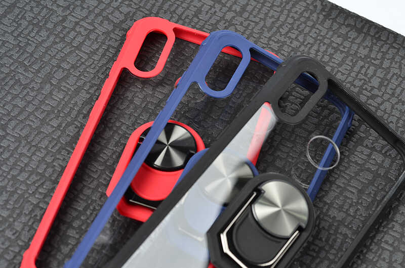 Huawei P Smart 2019 Kılıf Zore Mola Kapak Kırmızı