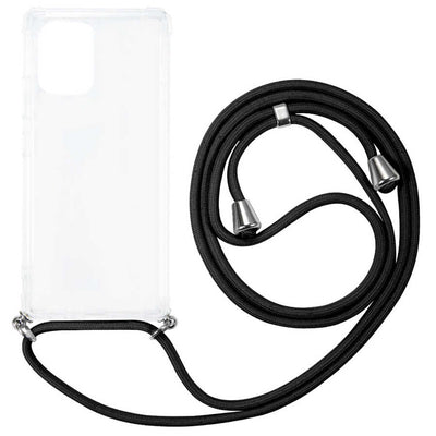 Galaxy A91 (S10 Lite) Kılıf Zore X-Rop Kapak Renksiz