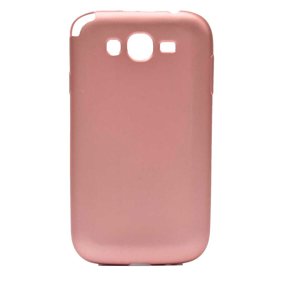 Galaxy Grand Duos İ9082 Kılıf Zore Premier Silikon Kapak Rose Gold