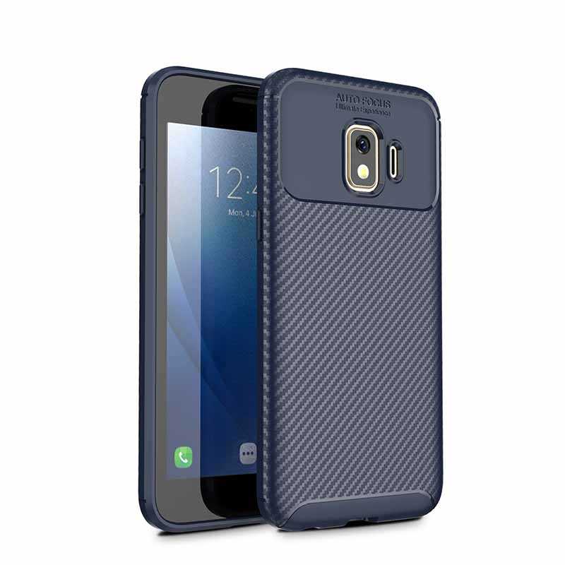 Galaxy J2 Core Kılıf Zore Negro Silikon Kapak Lacivert