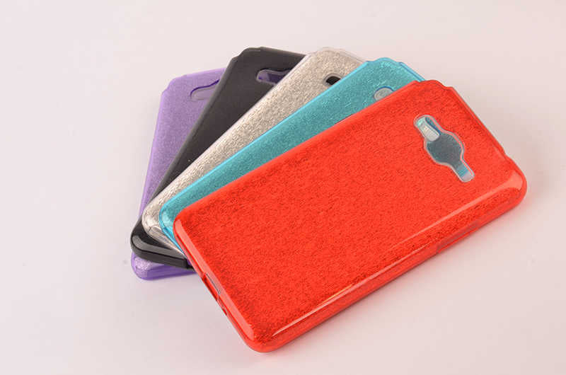 Galaxy J2 Prime Kılıf Zore Shining Silikon Gümüş