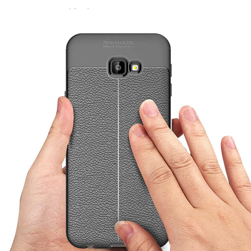 Galaxy J4 Plus Kılıf Zore Niss Silikon Kapak Gri
