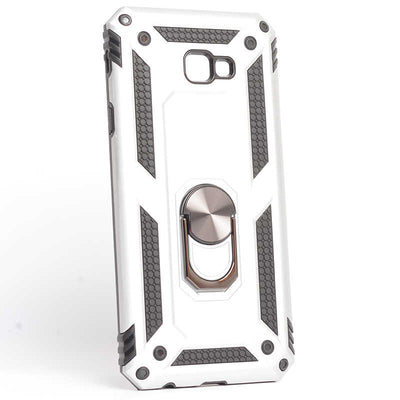 Galaxy J4 Plus Kılıf Zore Vega Kapak Mavi