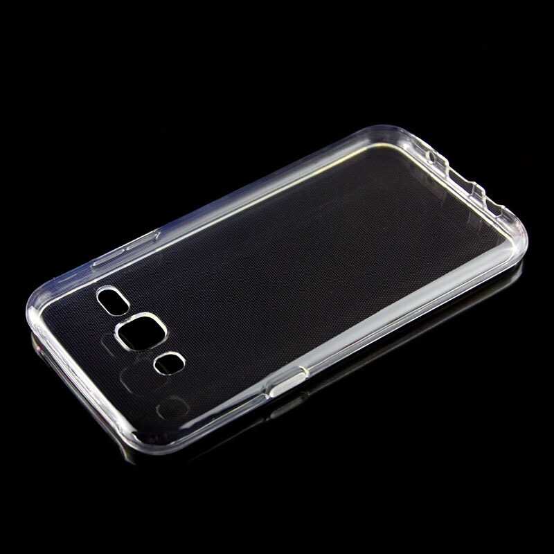 Galaxy J5 Kılıf Zore Süper Silikon Kapak Renksiz