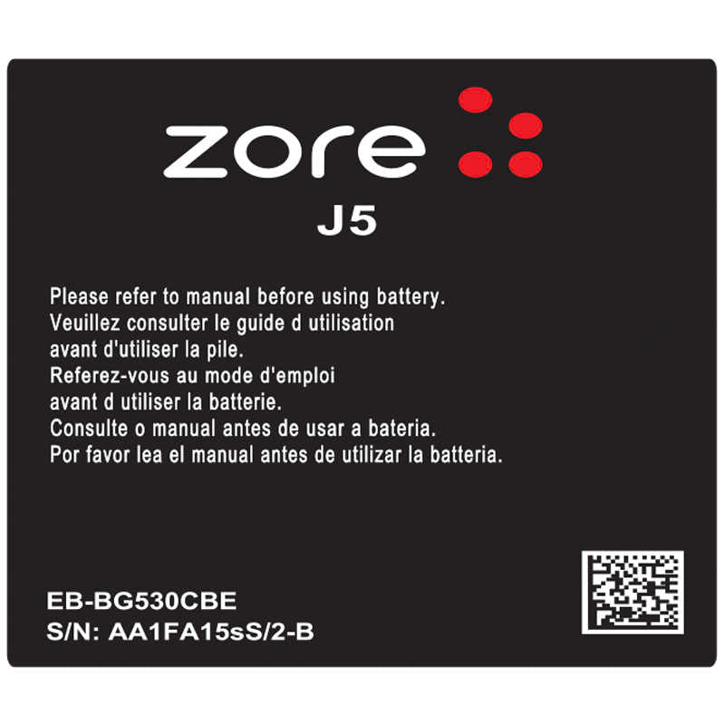 Galaxy J5 Zore A Kalite Uyumlu Batarya Renksiz