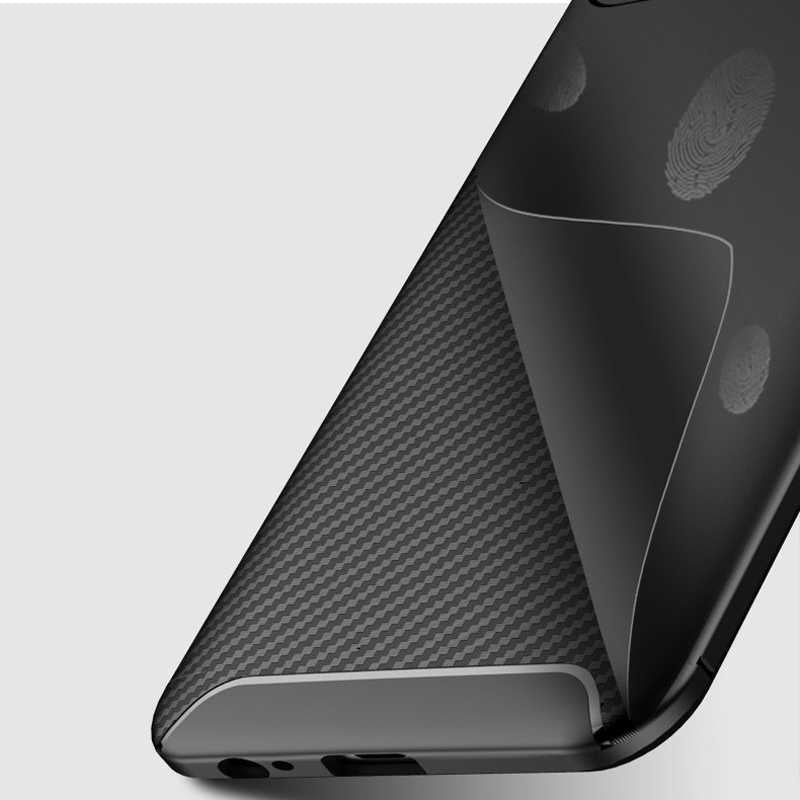 Galaxy J6 Kılıf Zore Negro Silikon Kapak Lacivert