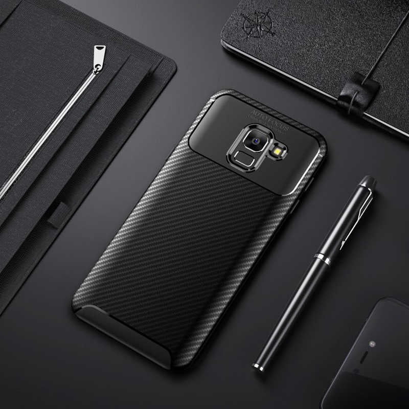 Galaxy J6 Kılıf Zore Negro Silikon Kapak Siyah
