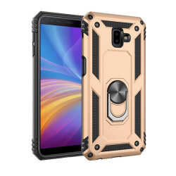 Galaxy J6 Plus Kılıf Zore Vega Kapak Gri
