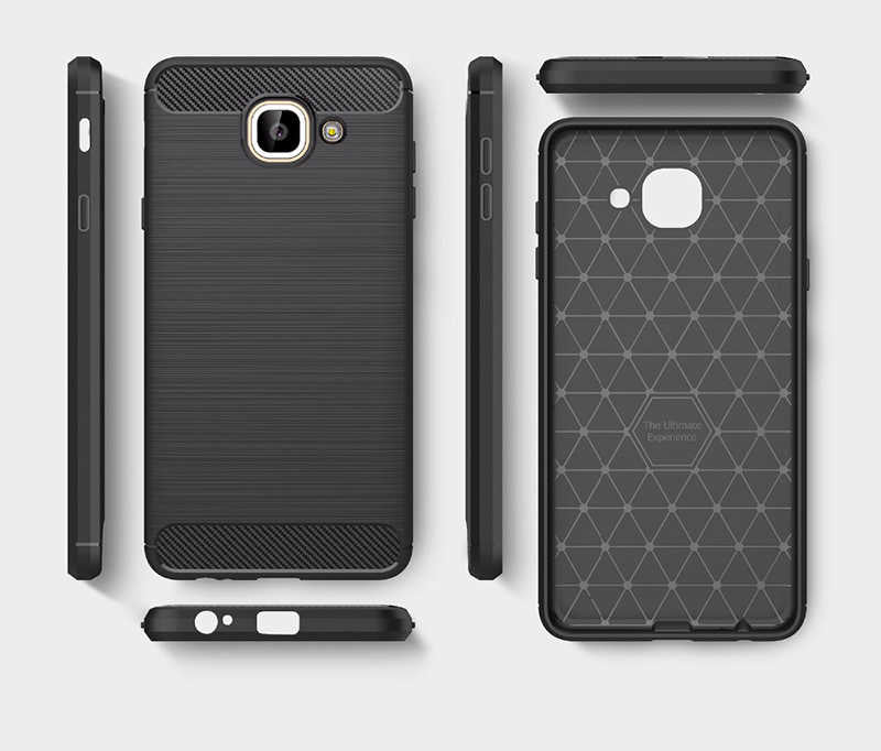 Galaxy J7 Max Kılıf Zore Room Silikon Kapak Lacivert