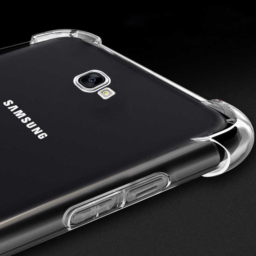 Galaxy J7 Prime Kılıf Zore Nitro Anti Shock Silikon Renksiz