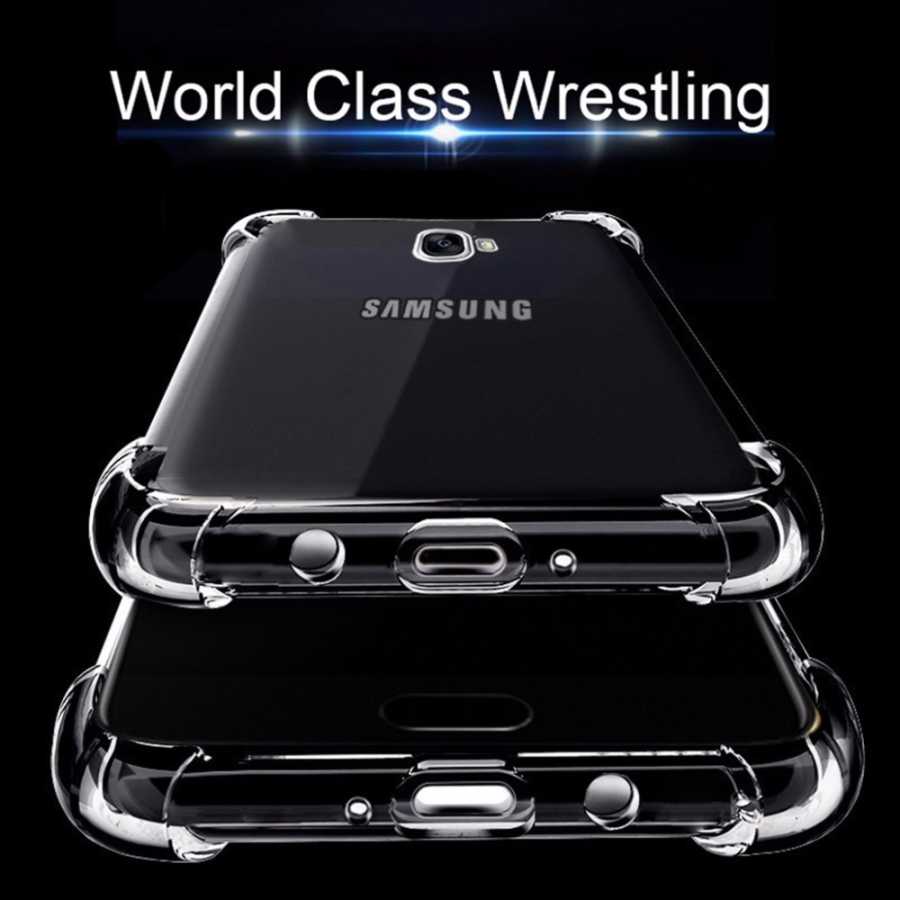 Galaxy J7 Prime Kılıf Zore Nitro Anti Shock Silikon Renksiz