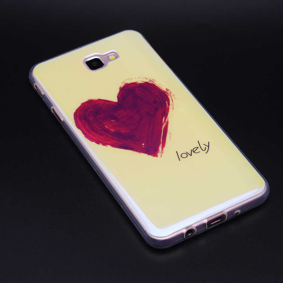 Galaxy J7 Prime Kılıf Zore Fani Silikon NO1