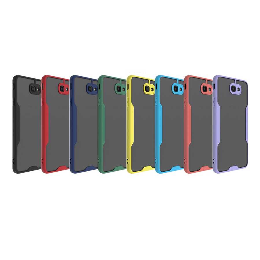 Galaxy J7 Prime Kılıf Zore Parfe Kapak Siyah