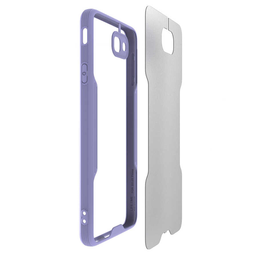 Galaxy J7 Prime Kılıf Zore Parfe Kapak Pembe